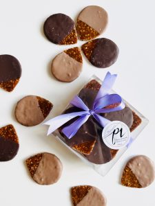 Nougatines enrobées de chocolat urgence gourmande Bastia