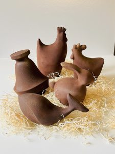 Sujet en chocolat praliné croustillant urgence gourmande Bastia