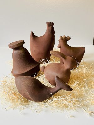 Sujet en chocolat praliné croustillant urgence gourmande Bastia