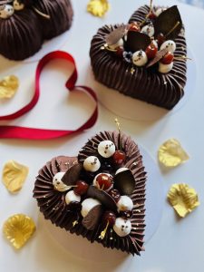 Coeur de Forêt noire en exclusivité pour la saint-valentin chez Urgence Gourmande