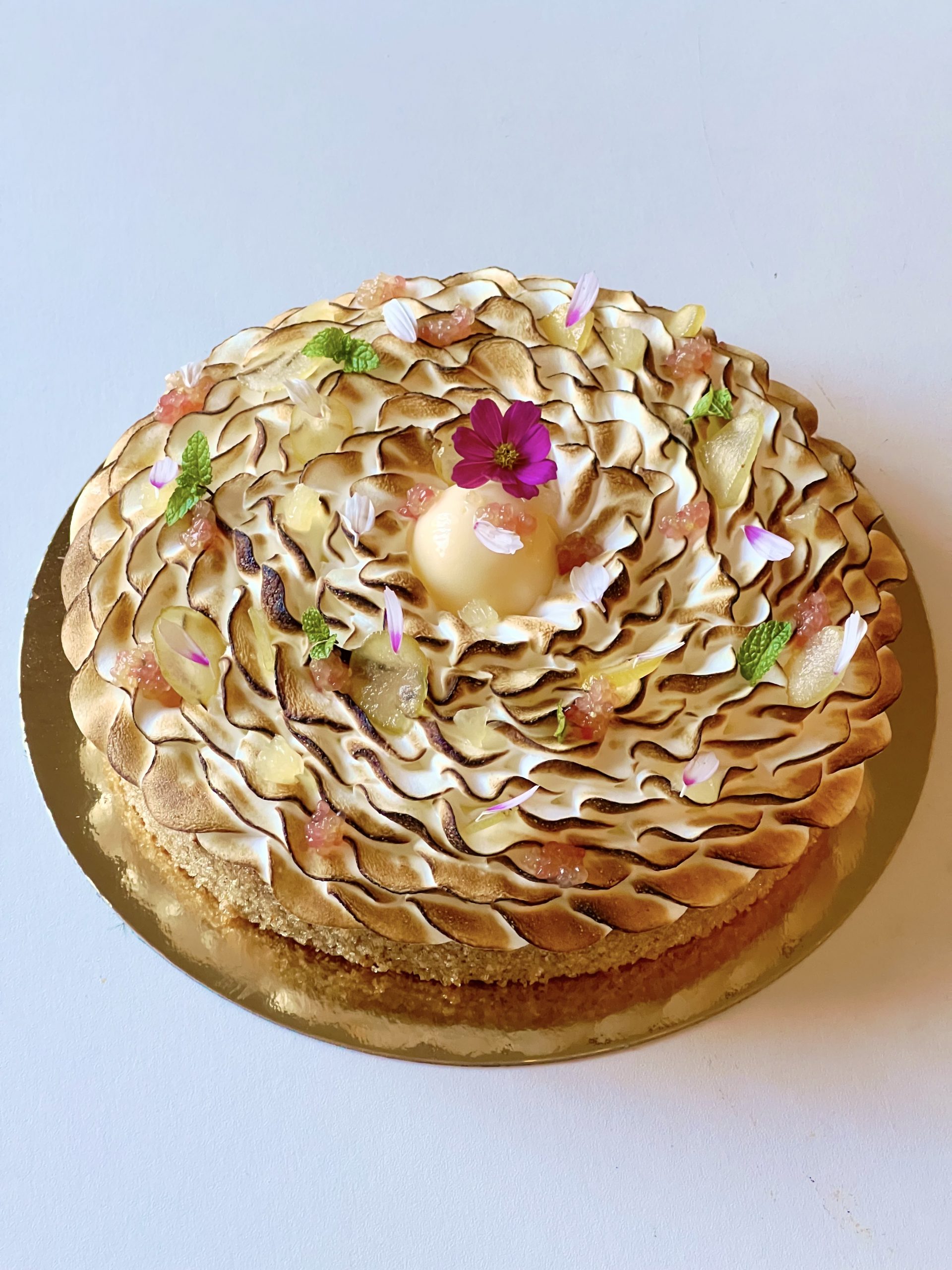 Tarte citron meringuée