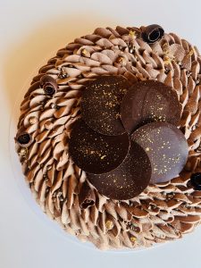 Fleur chocolat Pignon